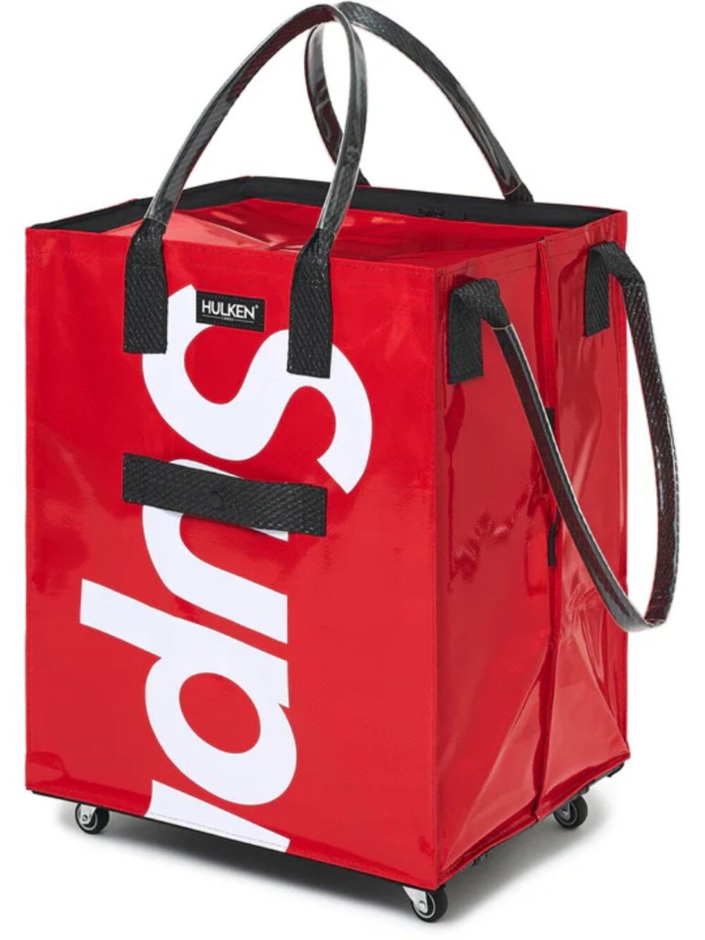 Supreme x Hulken Rolling Tote Bag Red NWT